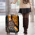 Aboriginal Snake Pattern Dot Art Luggage Cover - Wonder Print Shop