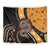 Aboriginal Snake Pattern Dot Art Tapestry - Wonder Print Shop