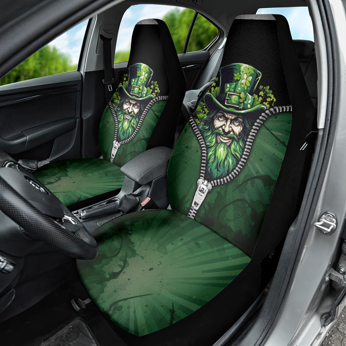 The Irish Man 3D Zip Art Car Seat Cover - Wonder Print Shop