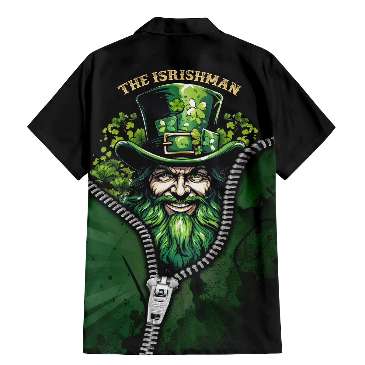 The Irish Man 3D Zip Art Family Matching Mermaid Dress and Hawaiian Shirt - Wonder Print Shop