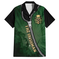 The Irish Man 3D Zip Art Family Matching Short Sleeve Bodycon Dress and Hawaiian Shirt - Wonder Print Shop