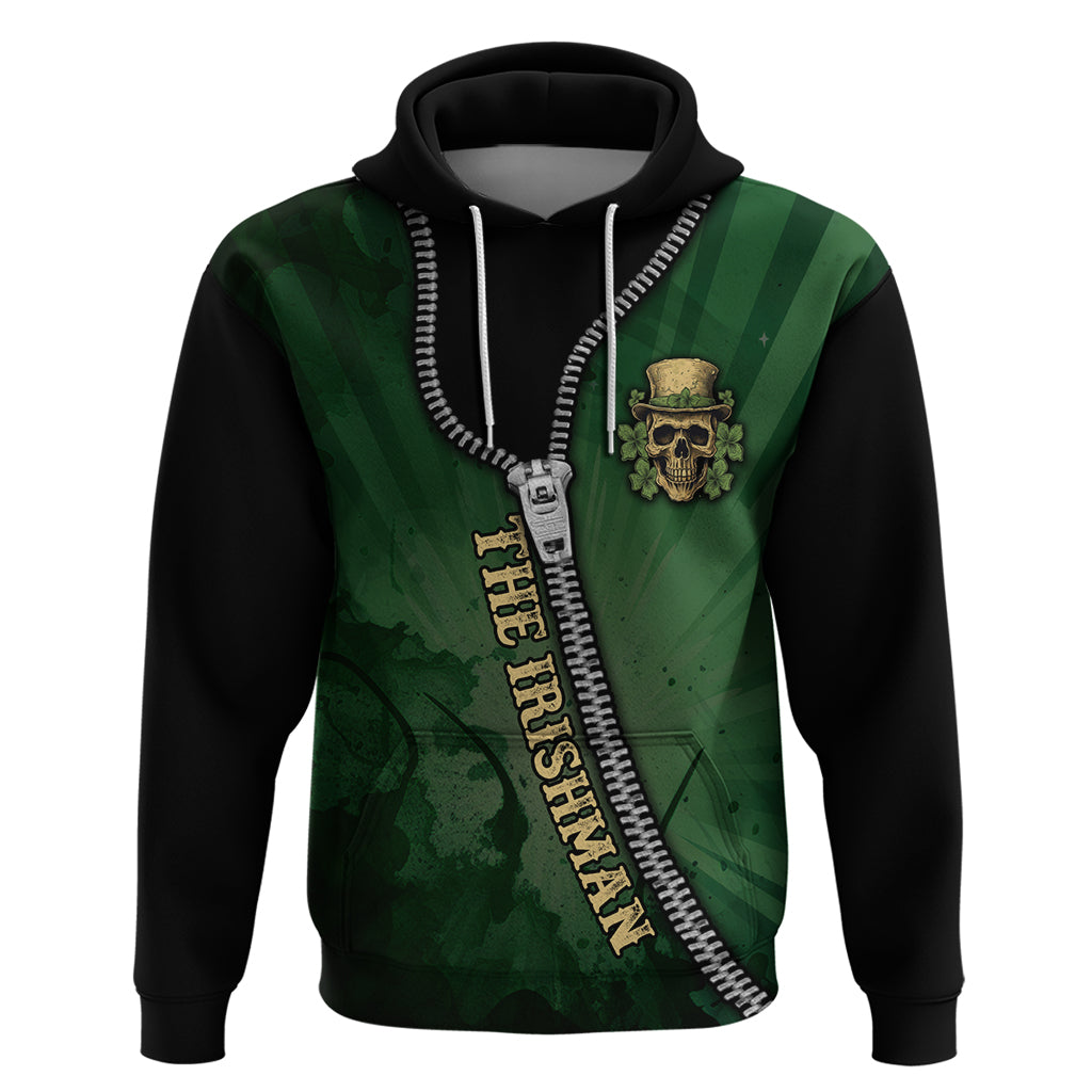 The Irish Man 3D Zip Art Hoodie - Wonder Print Shop