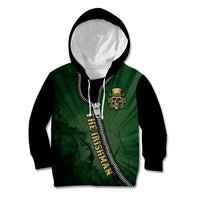 The Irish Man 3D Zip Art Kid Hoodie - Wonder Print Shop