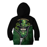 The Irish Man 3D Zip Art Kid Hoodie - Wonder Print Shop