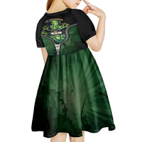 The Irish Man 3D Zip Art Kid Short Sleeve Dress - Wonder Print Shop