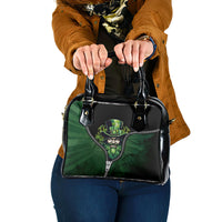 The Irish Man 3D Zip Art Shoulder Handbag