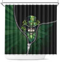 The Irish Man 3D Zip Art Shower Curtain