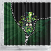 The Irish Man 3D Zip Art Shower Curtain