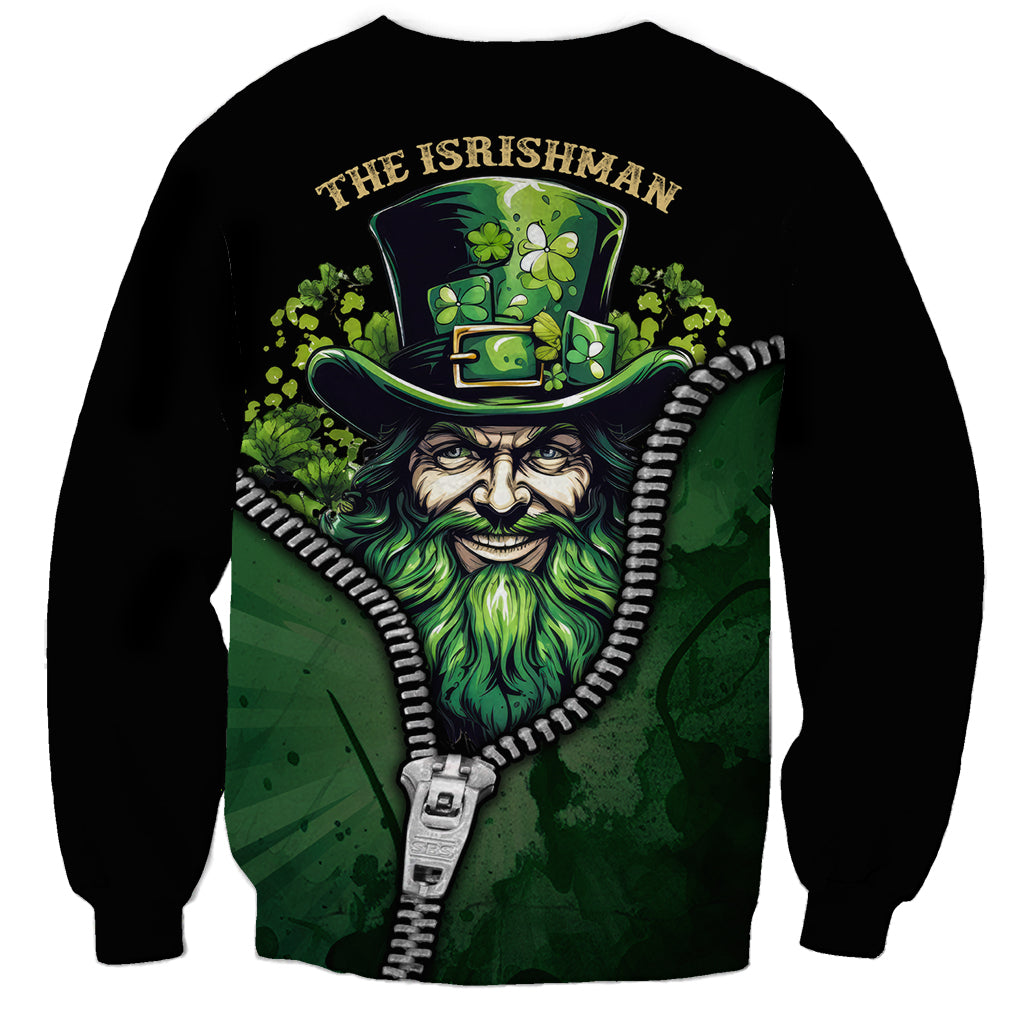 The Irish Man 3D Zip Art Sweatshirt - Wonder Print Shop