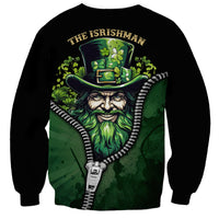 The Irish Man 3D Zip Art Sweatshirt - Wonder Print Shop