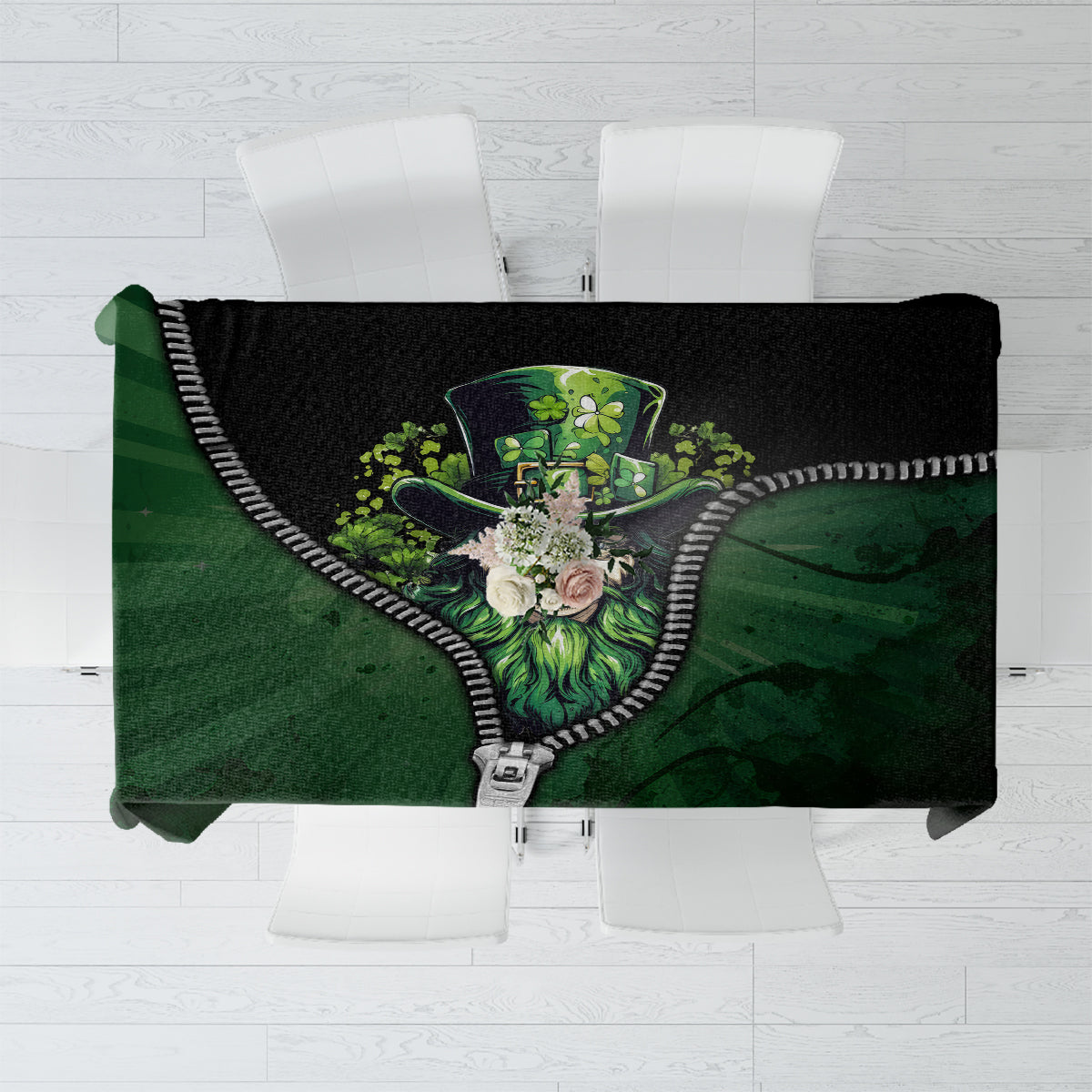 The Irish Man 3D Zip Art Tablecloth - Wonder Print Shop