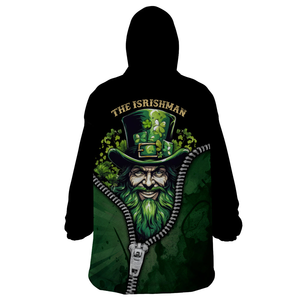 The Irish Man 3D Zip Art Wearable Blanket Hoodie - Wonder Print Shop
