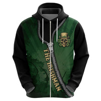The Irish Man 3D Zip Art Zip Hoodie - Wonder Print Shop