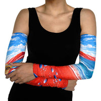 Coqui Frog Puerto Rico Flag Arm Sleeves Taino Boricua Puerto Rican