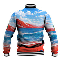 Coqui Frog Puerto Rico Flag Baseball Jacket Taino Boricua Puerto Rican
