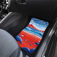 Coqui Frog Puerto Rico Flag Car Mats Taino Boricua Puerto Rican