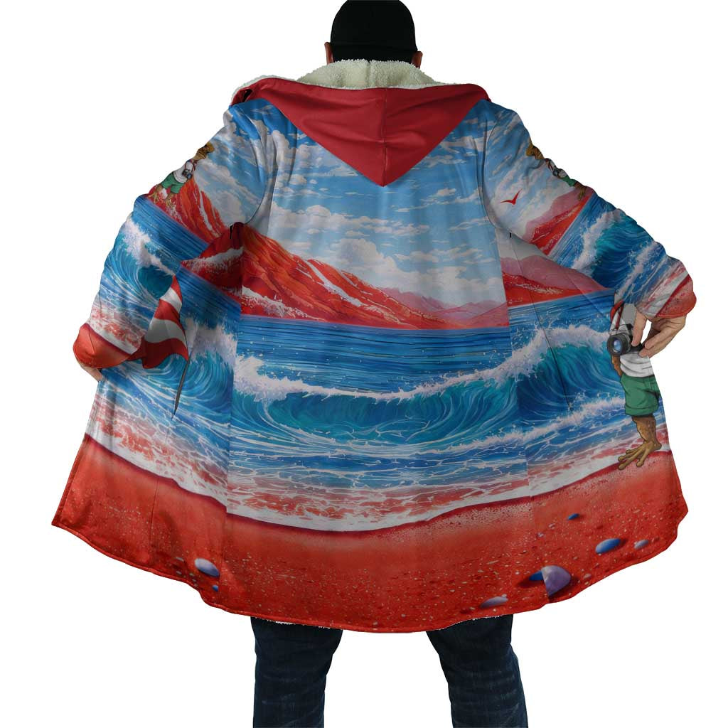 Coqui Frog Puerto Rico Flag Cloak Taino Boricua Puerto Rican