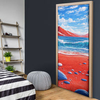 Coqui Frog Puerto Rico Flag Door Cover Taino Boricua Puerto Rican