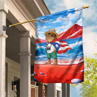 Coqui Frog Puerto Rico Flag Garden Flag Taino Boricua Puerto Rican