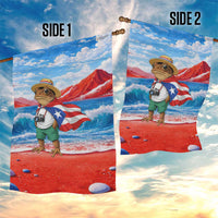 Coqui Frog Puerto Rico Flag Garden Flag Taino Boricua Puerto Rican