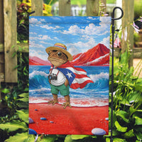 Coqui Frog Puerto Rico Flag Garden Flag Taino Boricua Puerto Rican