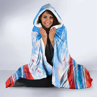 Coqui Frog Puerto Rico Flag Hooded Blanket Taino Boricua Puerto Rican