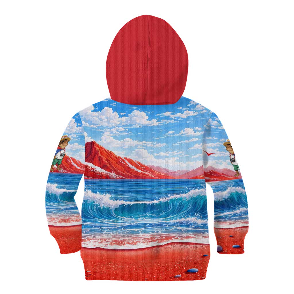 Coqui Frog Puerto Rico Flag Kid Hoodie Taino Boricua Puerto Rican