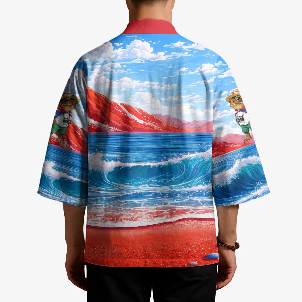 Coqui Frog Puerto Rico Flag Kimono Taino Boricua Puerto Rican