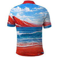 Coqui Frog Puerto Rico Flag Polo Shirt Taino Boricua Puerto Rican