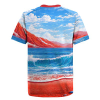 Coqui Frog Puerto Rico Flag Rugby Jersey Taino Boricua Puerto Rican