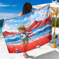 Coqui Frog Puerto Rico Flag Sarong Taino Boricua Puerto Rican