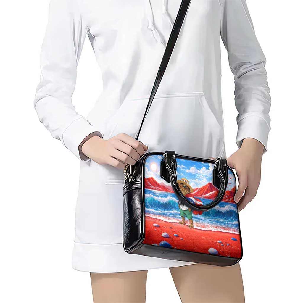 Coqui Frog Puerto Rico Flag Shoulder Handbag Taino Boricua Puerto Rican