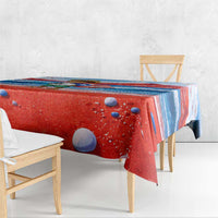 Coqui Frog Puerto Rico Flag Tablecloth Taino Boricua Puerto Rican