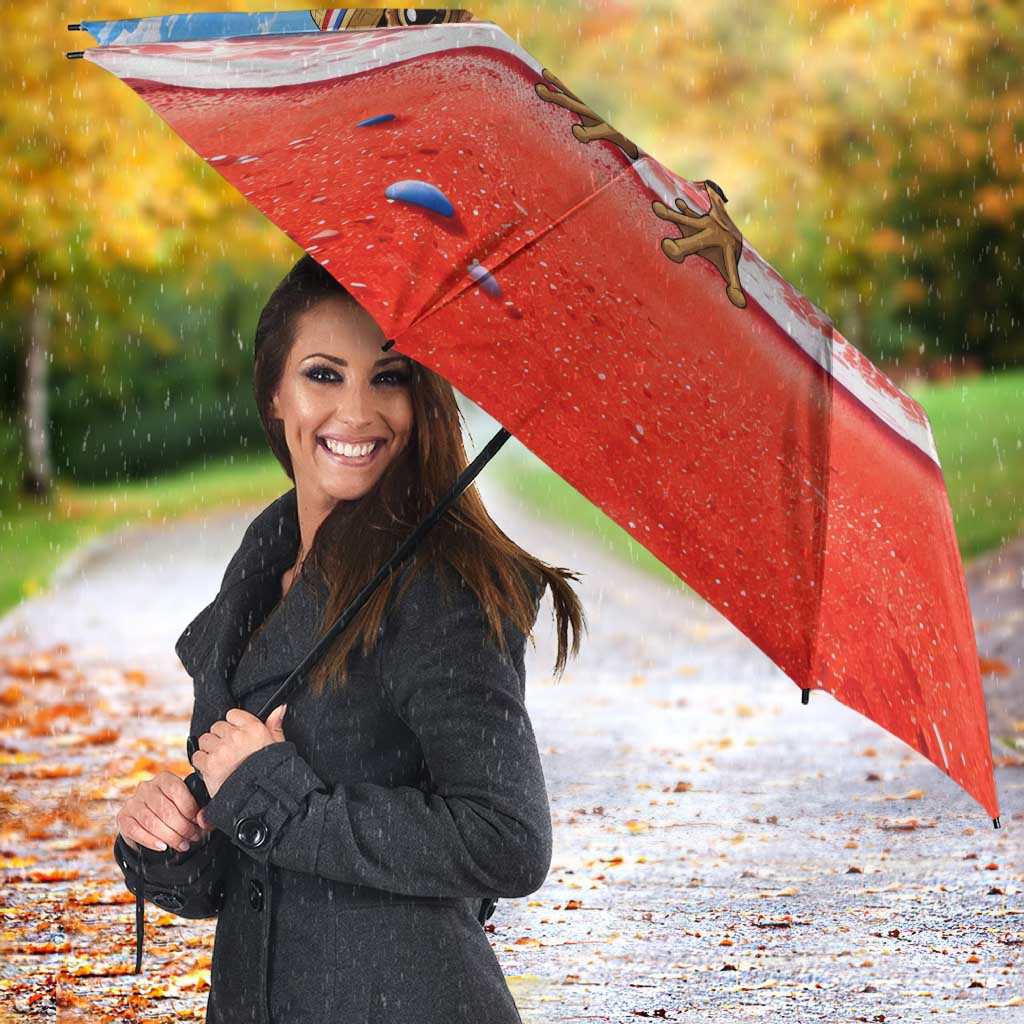 Coqui Frog Puerto Rico Flag Umbrella Taino Boricua Puerto Rican
