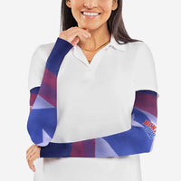 Benito Bowl Fan Gear Arm Sleeves with Puerto Rican Flag Football Graphic