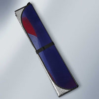 Benito Bowl Fan Gear Auto Sun Shade with Puerto Rican Flag Football Graphic