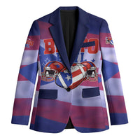 Benito Bowl Fan Gear Blazer with Puerto Rican Flag Football Graphic