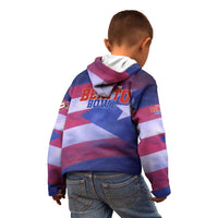 Benito Bowl Fan Gear Kid Hoodie with Puerto Rican Flag Football Graphic