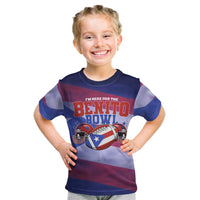 Benito Bowl Fan Gear Kid T Shirt with Puerto Rican Flag Football Graphic