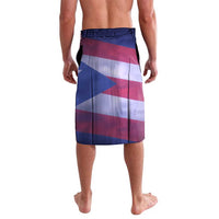 Benito Bowl Fan Gear Lavalava with Puerto Rican Flag Football Graphic