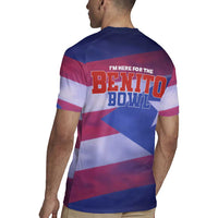 Benito Bowl Fan Gear Rugby Jersey with Puerto Rican Flag Football Graphic