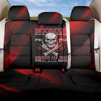 Boomer Generation Back Car Seat Cover with Skull Crossbones and Grunge Streak Pattern