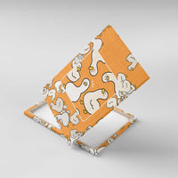 Chubby Duck Canvas Wall Art Shocked White Ducks Cartoon Doodle Pattern