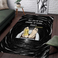 Funny Workplace Meme Office Humor Manager Area Rug Employee Job Joke Worked to Death