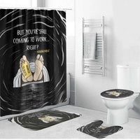 Funny Workplace Meme Office Humor Manager Bathroom Set Employee Job Joke Worked to Death