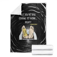 Funny Workplace Meme Office Humor Manager Blanket Employee Job Joke Worked to Death