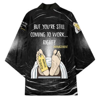 Funny Workplace Meme Office Humor Manager Kimono Employee Job Joke Worked to Death