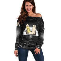 Funny Workplace Meme Office Humor Manager Off Shoulder Sweater Employee Job Joke Worked to Death
