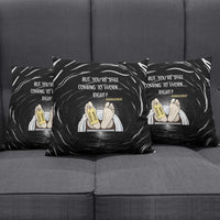 Funny Workplace Meme Office Humor Manager Pillow Cover Employee Job Joke Worked to Death