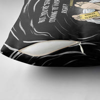 Funny Workplace Meme Office Humor Manager Pillow Cover Employee Job Joke Worked to Death